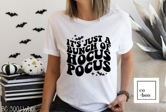 IT'S JUST A BUNCH OF HOCUS POCUS RETRO DESIGN