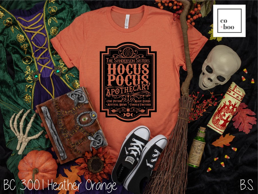 HOCUS POCUS APOTHECARY DESIGN